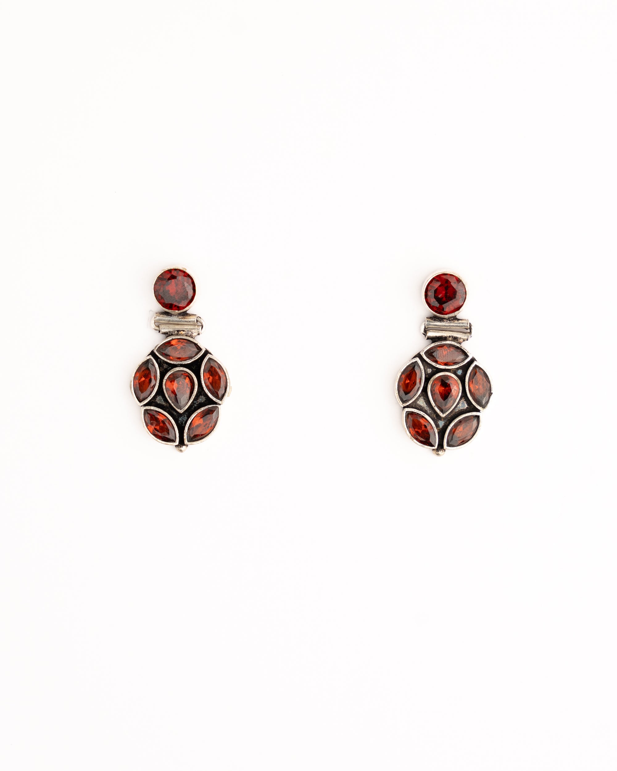 Crimson Glow Studs