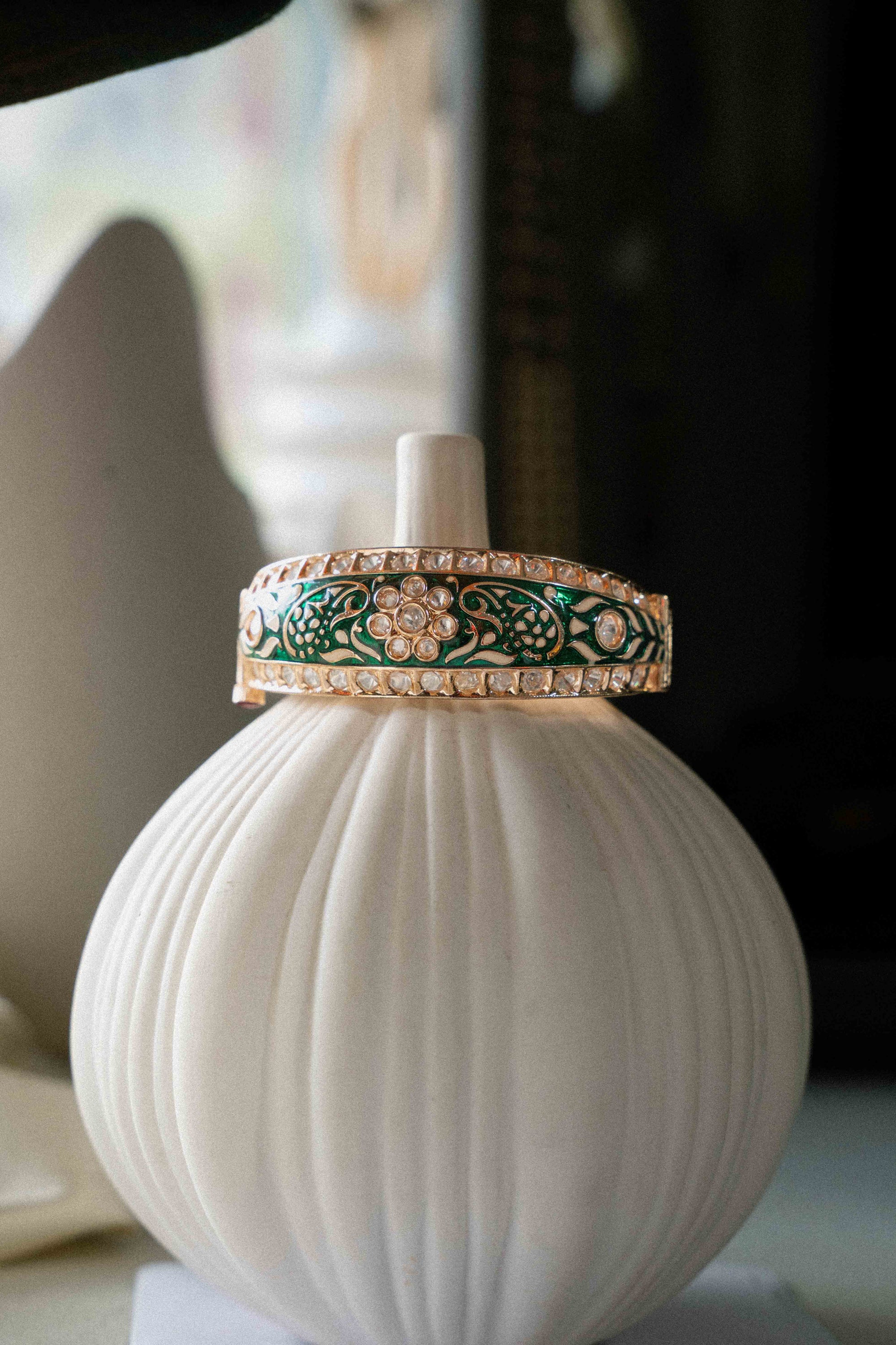 Emerald Envy Bangle