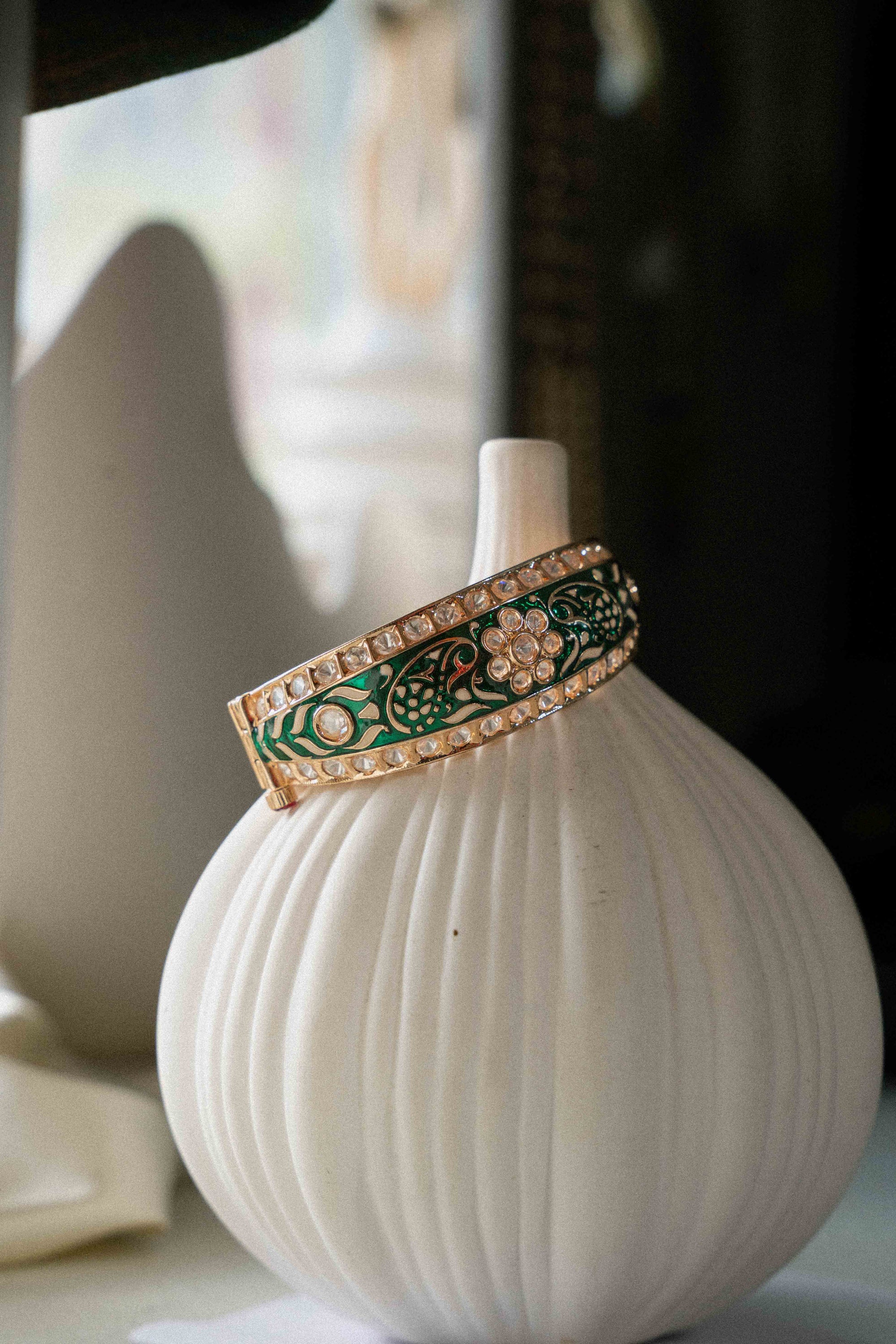 Emerald Envy Bangle