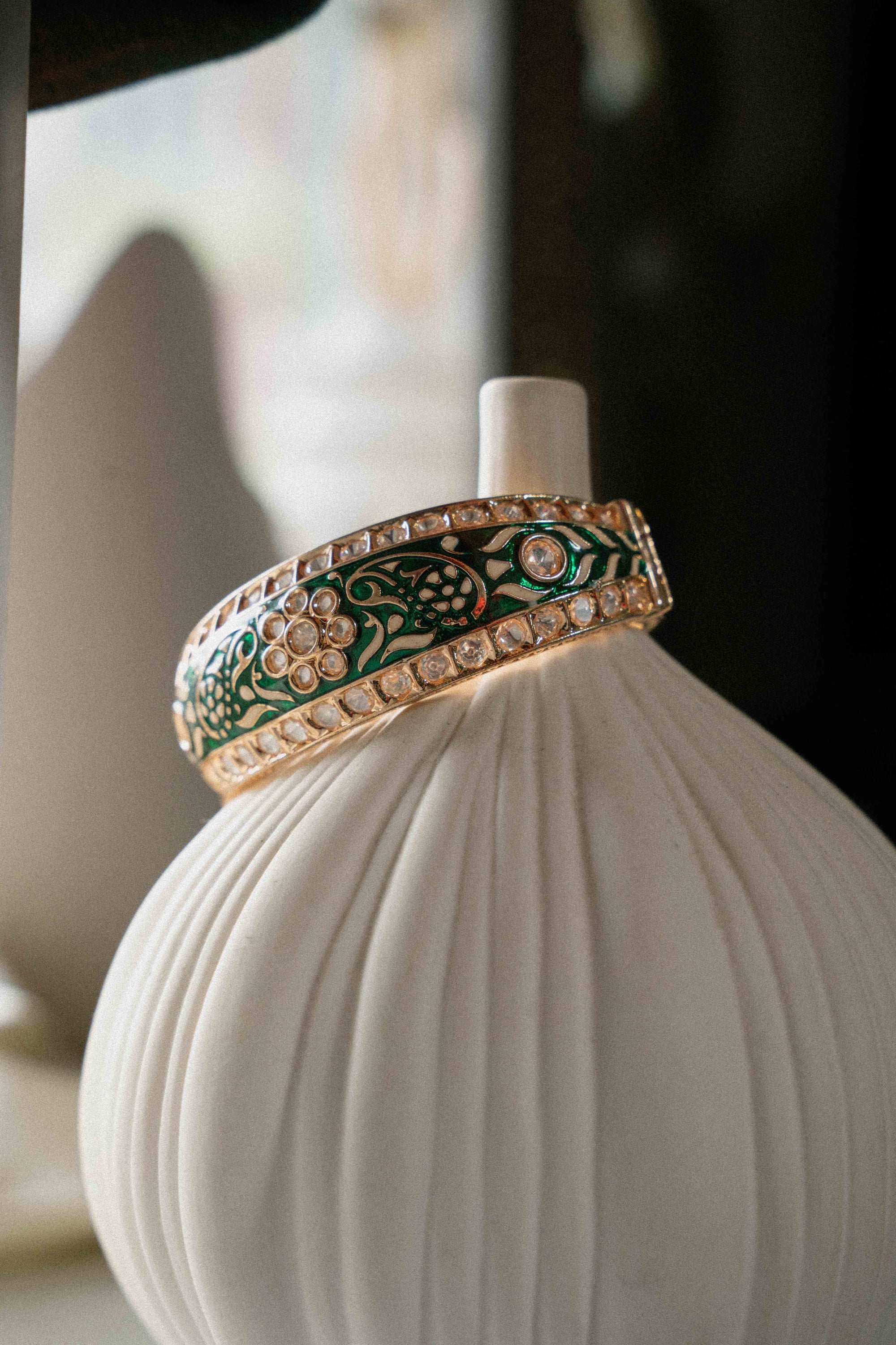 Emerald Envy Bangle
