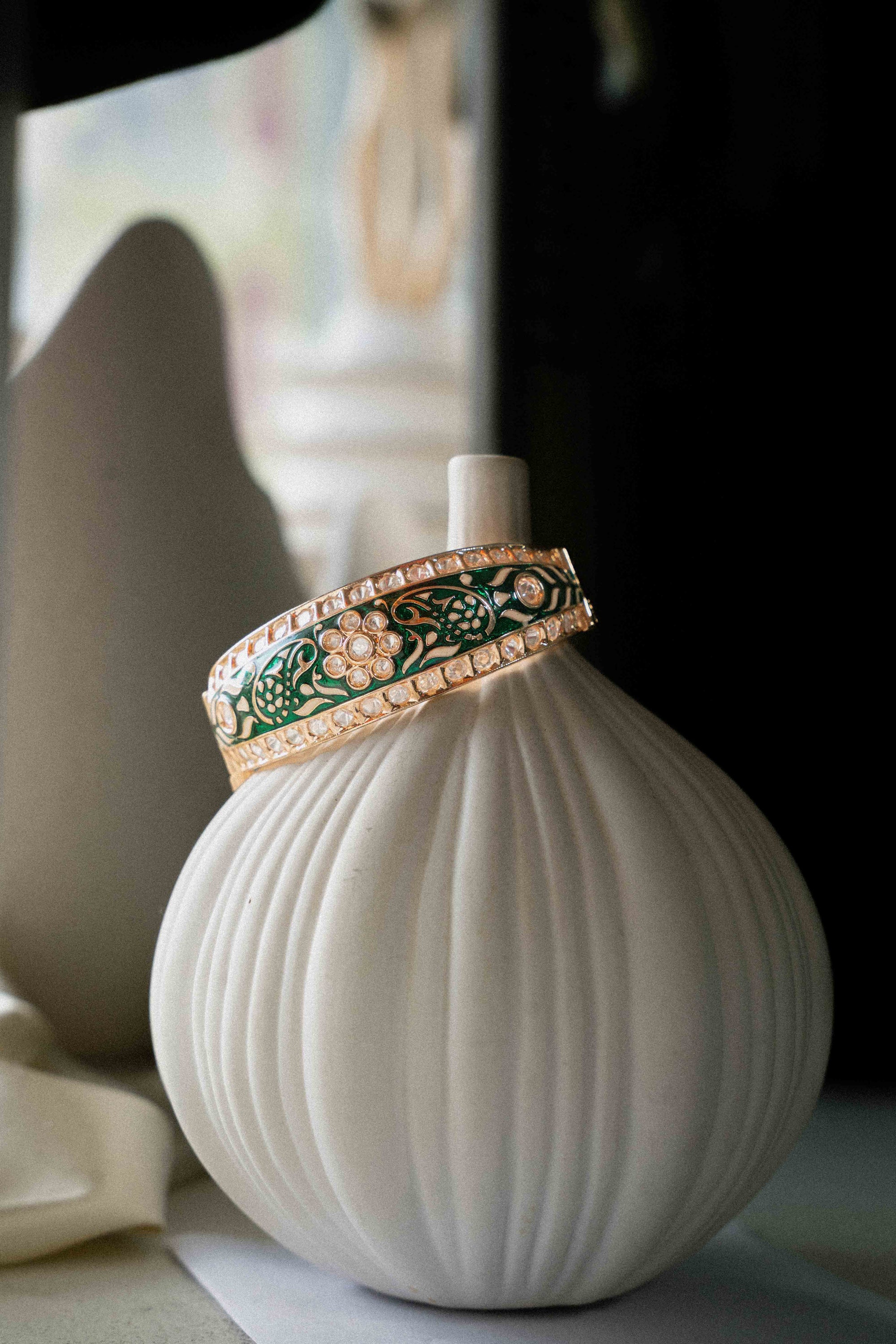 Emerald Envy Bangle