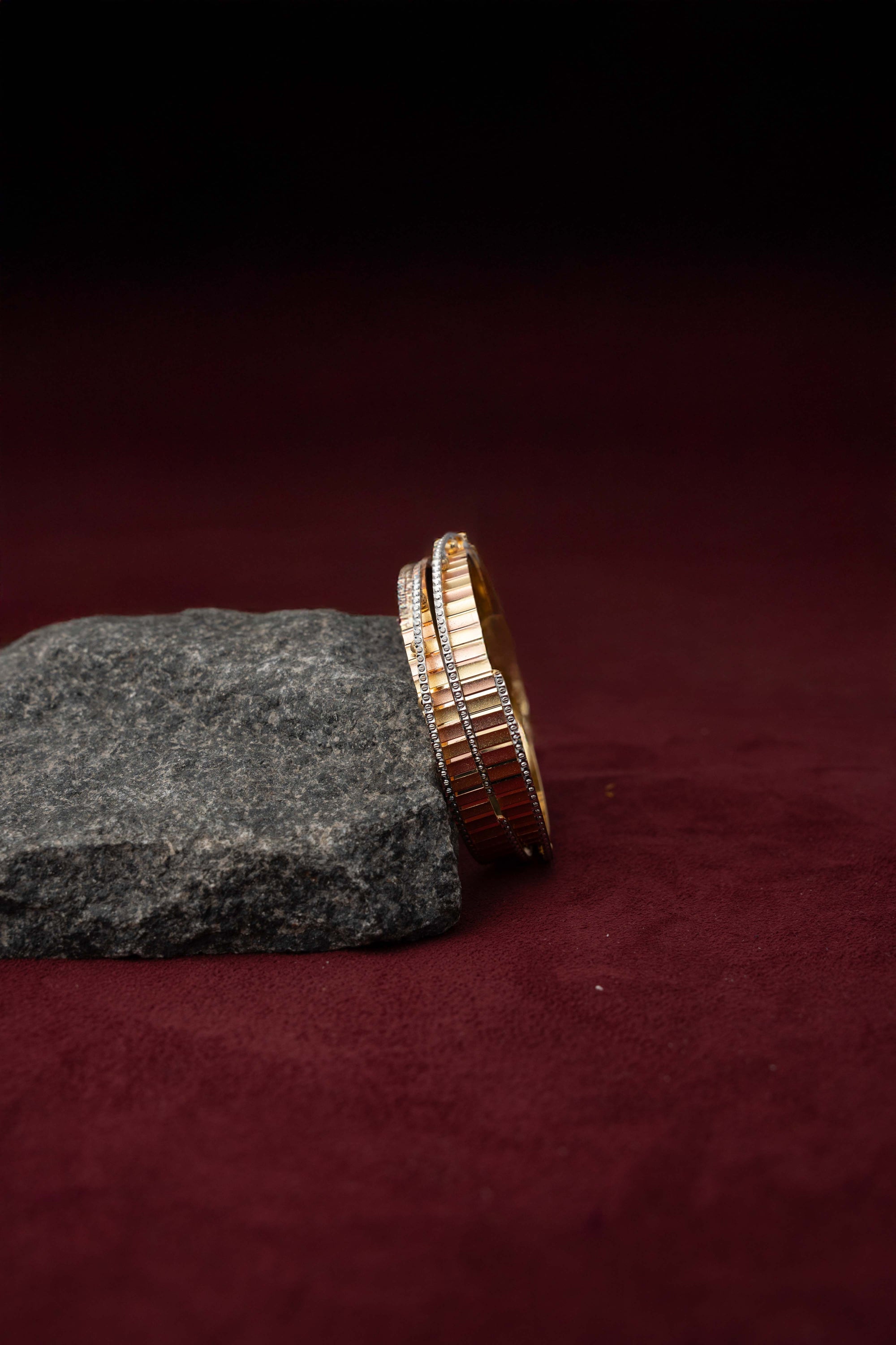 Aurora Luxe Gold Bangles