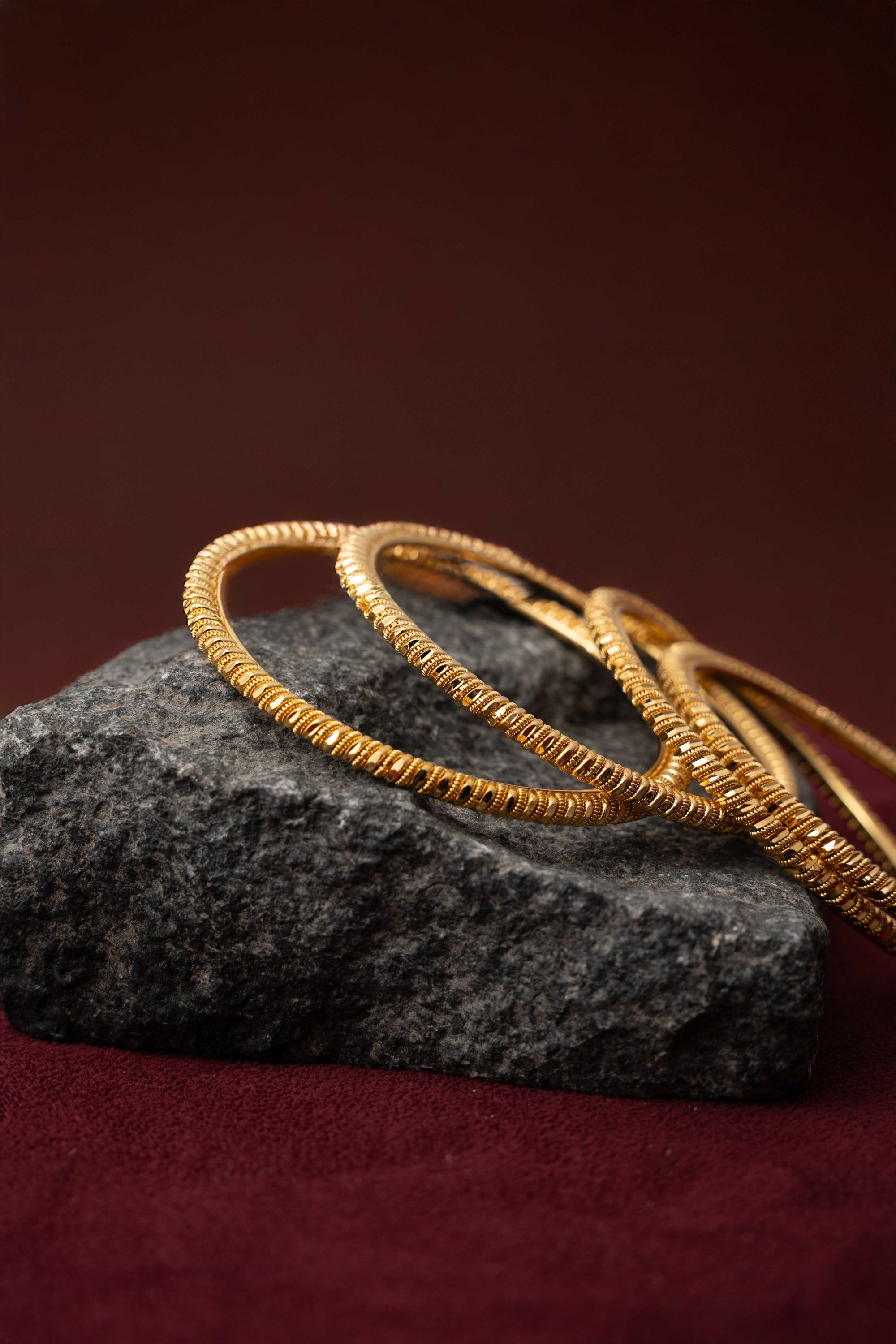Twisted Grandeur Bangles