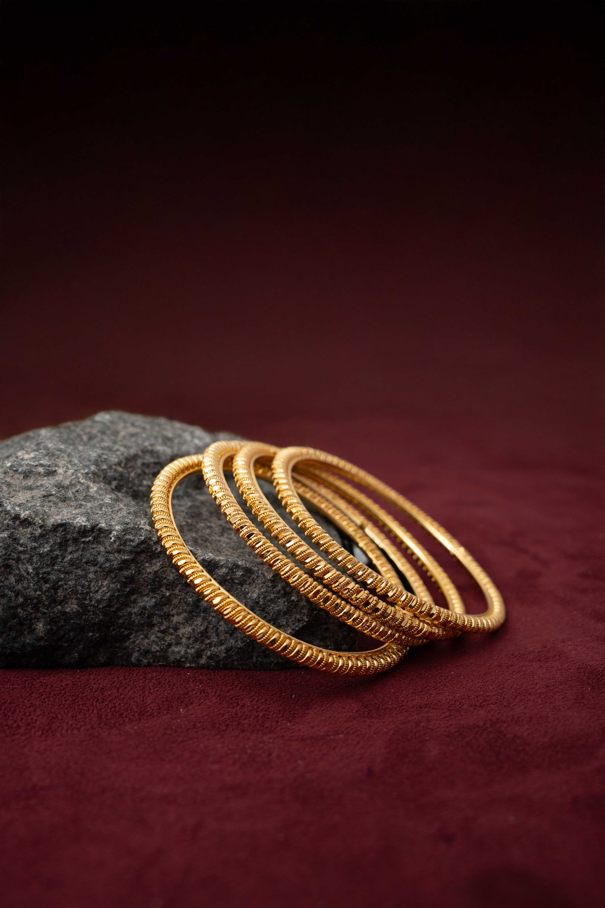Twisted Grandeur Bangles