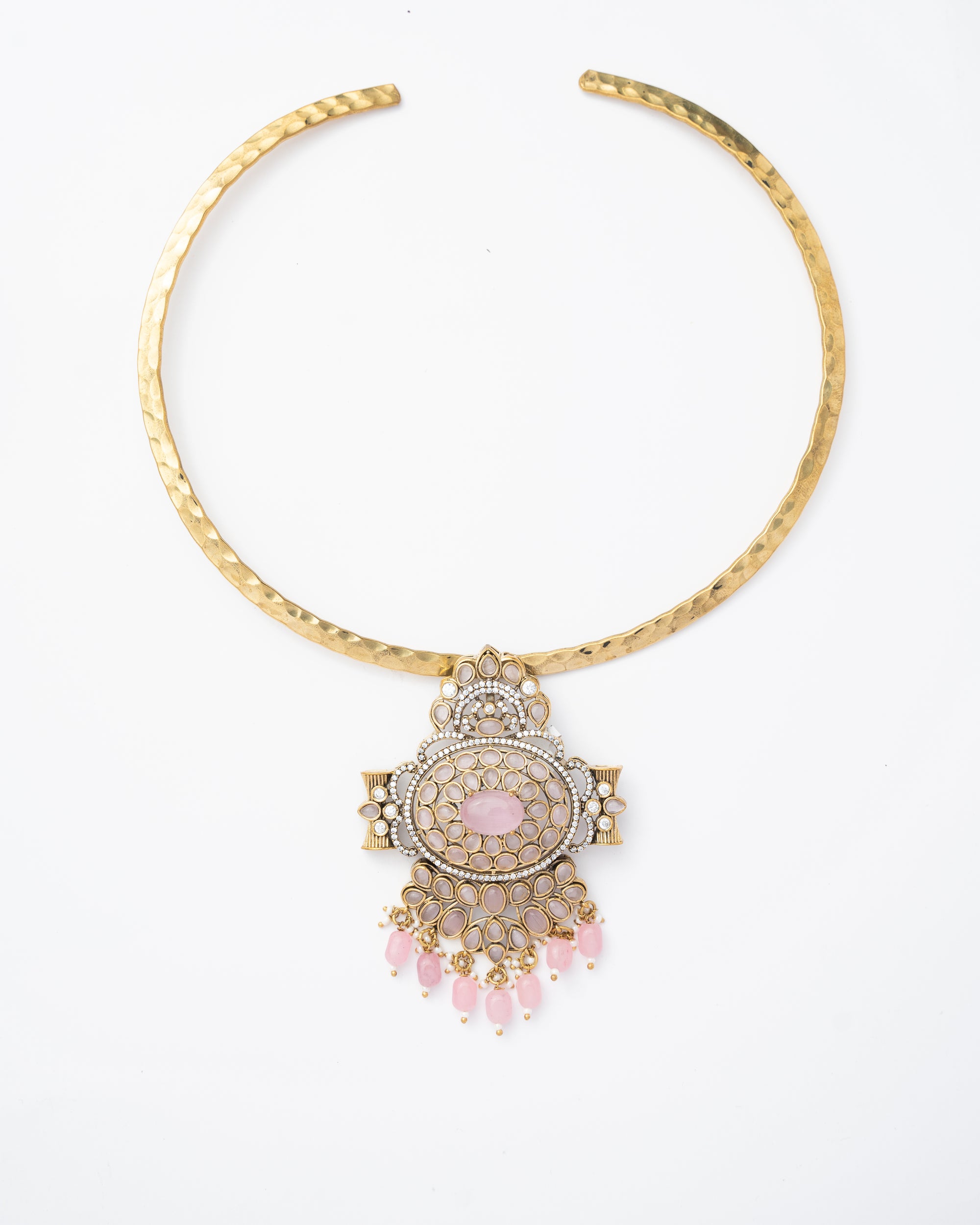 Opal Chandelier Necklace